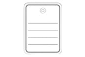 Papir, Fotopapir og Etiketter - HERMA Merchandise tag - name badge labels - 1000 label(s) - 48 x 65 mm - 6840