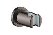 Brus og monteringstilbehør - Grohe Rainshower håndbruserholder til væg, poleret hard graphite - 27074A00