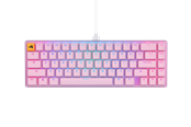 Tastatur - Glorious GMMK 2 Compact 65% - Nordisk - Pink - Gaming Tastatur - Nordisk - Pink - GLO-GMMK2-65-FOX-ISO-P-NORDIC