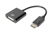 Skærmkabel - DIGITUS - video adapter - DisplayPort to DVI-I - 15 cm - DB-340414-001-S