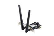 Netværksadapter (netkort, printserver mv.) - ASUS PCE-AX1800 Dual Band PCI-E WiFi 6 (802.11ax). Bluetooth 5.2 WPA3 network security OFDMA and MU-MIMO - 90IG07A0-MO0B00