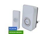 El-apparater - Foss Europe TREND Dørklokke DESIGN plug in, hvid - 102004