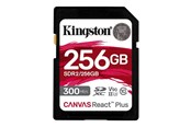 Hukommelseskort - Kingston Canvas React Plus V90 SD - 300MB/s - 256GB - SDR2/256GB
