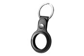 Mobil - Andet Tilbehør - Deltaco Apple AirTag Case Keychain Artificial Leather Black - MCASE-TAG10