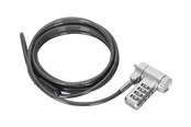 Systemtilbehør (kølepasta mv.) - Targus DEFCON® Ultimate Universal Resettable Combination Cable Lock with Adaptable Lock Head - ASP96RGL