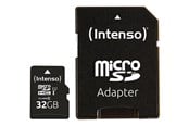 Hukommelseskort - Intenso - flash memory card - 32 GB - microSDHC UHS-I - 3424480