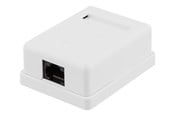 Netværkstilbehør - Deltaco Unshielded CAT6 Network Socket - A167B