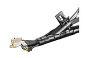 Kabel Organisering - Deltaco Nylon cable shields 5m Black - LDR11