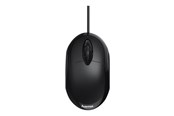 Mus - Hama MC-100 - mouse - USB - black - Mus - Optisk - 3 knapper - Sort - 00182600