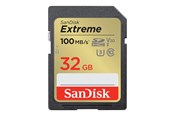 Hukommelseskort - SANDISK Extreme SD - 100MB/s - 32GB - SDSDXVT-032G-GNCIN