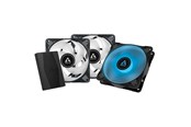 Kabinet Køler - Arctic Case Acc P12 Fan 12cm PWM PST RGB Black 3-Pack - Kabinet køler - 120mm - 0 dBA - ACFAN00229A
