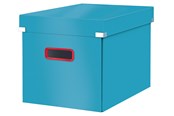 Arkivering & Opbevaring - Leitz Cosy Click & Store Cube stor opbevaringsboks Rolig blå - 53470061