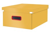 Arkivering & Opbevaring - Leitz Click & Store Cosy stor opbevaringsboks Varm gul - 53490019