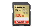 Hukommelseskort - SANDISK Extreme SD - 180MB/s - 128GB - SDSDXVA-128G-GNCIN