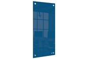 Konference & Præsentation - Nobo  lille glas whiteboard panel 300x600mm Blå - 1915607