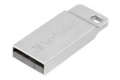 USB Stick - Verbatim Metal Executive - Sølv - 16GB - USB Stick - 98748