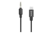 Skærmkabel - BOYA BY-K1 - Lightning to headphone jack adapter - 20 cm - BY-K1