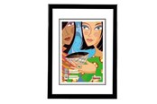 Boligindretning - Hama "Madrid" Plastic Frame black 30 x 45 cm - 66776
