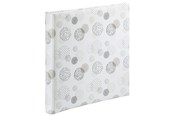 Fotoalbum & -arkivering - Hama "Graphic" Jumbo Album 30x30 cm 80 White Pages Dots - 7242