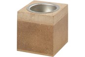 Boligindretning - Creativ Company Tea light holder Wood 6cm - 56719