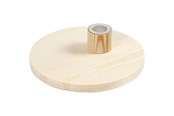 Boligindretning - Creativ Company Wooden Candlestick - 56916