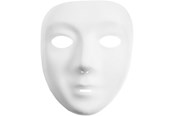 Kreativitet & Hobbyartikler - Creativ Company Mask White Plastic Velour - 592440