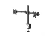 Skærmholder - Hama mounting kit - full-motion - for 2 monitors - black - 00118494