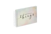 Fotoalbum & -arkivering - Hama "Letterings" Spiral Album 24x17 cm 50 White Pages Enjoy - 3890