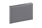 Fotoalbum & -arkivering - Hama "Fine Art" Bookbound Album 24x17 cm 36 White Pages grey - 2783