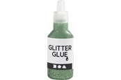 Hobby artikler - Creativ Company Glitter Glue Green 25ml - 318240