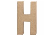 Kreativitet & Hobbyartikler - Creativ Company Letter Papier-mache - H - 26607