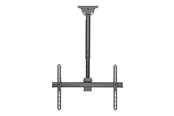 Vægbeslag, AV-Beslag & AV-Møbler - DIGITUS Universal TV Ceiling Mount with Telescopic Height-Adjustment - Max 50 kg - recommended for 70" - DA-90421