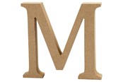 Kreativitet & Hobbyartikler - Creativ Company Letter M MDF 8cm 1pc. - 56372