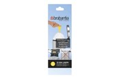 Rengøring - brabantia Size A - trash can liner - 3 L - high-density polyethylene (HDPE) - white - 311727