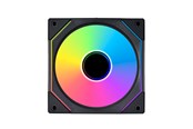 Kabinet Køler - Lian Li UNI FAN SL-INF 120 Black - Kabinet køler - 120mm - Sort med RGB LED lys - 29 dBA *DEMO* - UF-SLIN120-1B