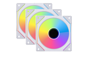 Kabinet Køler - Lian Li UNI FAN SL-INF 120 White - 3 pack - Kabinet køler - 120mm - Hvid med RGB - 29 dBA - UF-SLIN120-3W