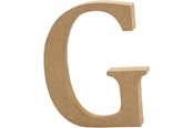 Kreativitet & Hobbyartikler - Creativ Company Letter G MDF 13cm 1pc. - 56316