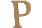 Kreativitet & Hobbyartikler - Creativ Company Letter P MDF 13cm 1pc. - 56325