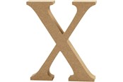 Kreativitet & Hobbyartikler - Creativ Company Letter X MDF 13cm 1pc. - 56333