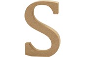 Kreativitet & Hobbyartikler - Creativ Company Letter S MDF 13cm 1pc. - 56328