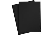 Papir, Fotopapir og Etiketter - Creativ Company Paper Black A4 80gr 20pcs. - 218012