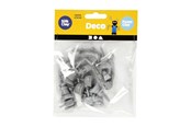Kreativt Legetøj - Creativ Company Robot Parts Gray 19st. - 78277