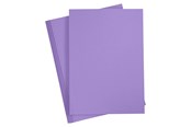 Papir, Fotopapir og Etiketter - Creativ Company Colored Cardboard Purple A4 20 sheets - 21117