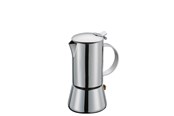 Kaffe og Espresso - Cilio Stempelkande 2 kopper stål AIDA - C342239