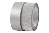 Tape & lim - Creativ Company Self-adhesive glitter film / masking tape - 25221