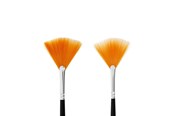 Hobby artikler - Creativ Company Gold Line fan brushes 2pcs. - 100279