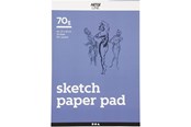 Hobby artikler - Creativ Company Sketchpad White A4 70gr 70 Sheets - 22101