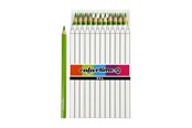 Hobby artikler - Creativ Company Triangular Jumbo colored pencils - Light green 12pcs - 38178