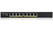 Switch - ZyXEL GS1915-8EP 8-Port GbE Smart Managed Switch PoE+ (60W) - GS1915-8EP-EU0101F