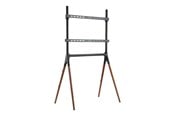 Vægbeslag, AV-Beslag & AV-Møbler - LogiLink TV stand 49–70" with walnut wooden legs 40 kg max. - Max 40 kg - recommended for 70" - BP0078